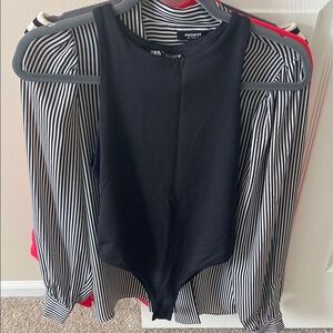 Zara Black Bodysuit